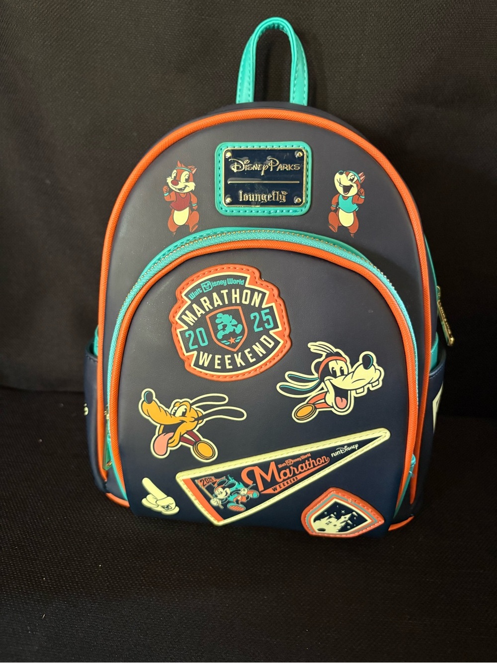 NWT Disney Parks Loungefly 2025 Marathon Weekend Backpack